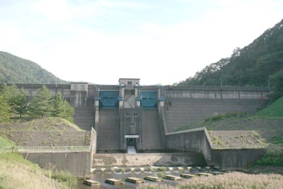 赤瀬ダム全景