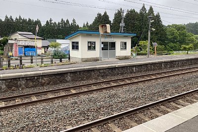 ホームと待合室