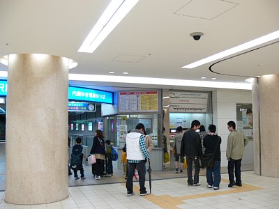 北鉄金沢駅のりば