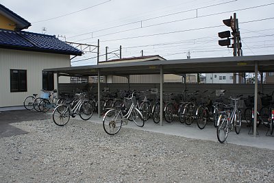 駐輪場があります