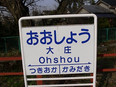 駅名表示板