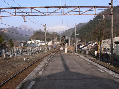島式ホーム1面2線