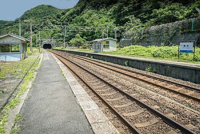 ホームは長大です