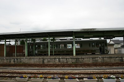 越前大野駅ホーム
