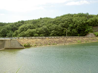 福光ダム全景