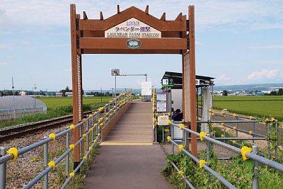 （臨）ラベンダー畑駅