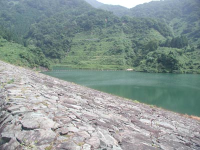 堤体上流側