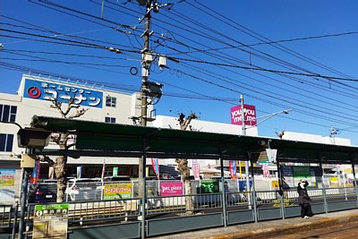 宇品線ホーム