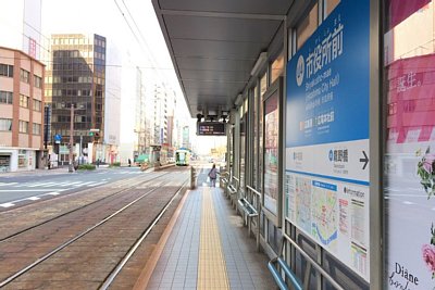 市役所前停留場
