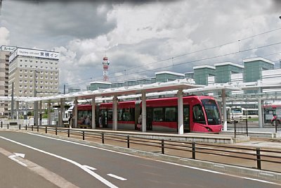 福井駅停留場ホーム