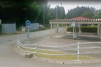米町バス停