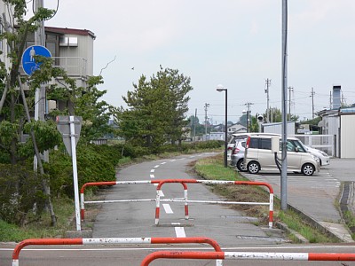 本江駅跡付近