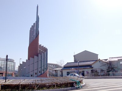 福野駅前