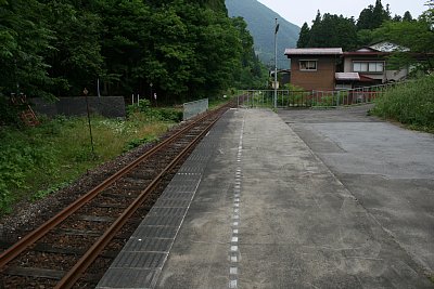 神岡大橋駅ホーム跡