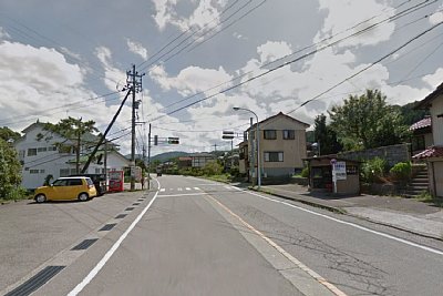 二天駅付近