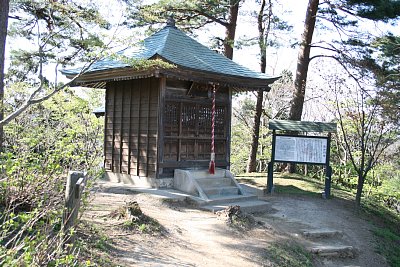 復元・毘沙門堂　　春日山城