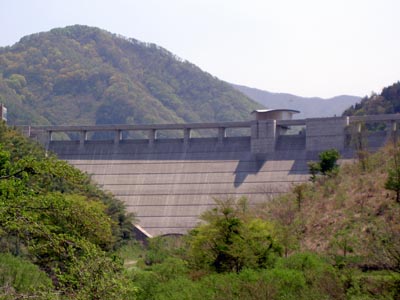 九谷ダム全景