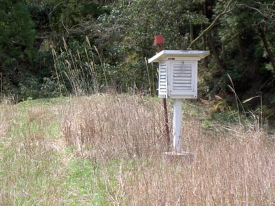 妖怪ポスト?ではありません 観測機器です