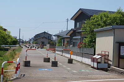 末信牛島駅付近