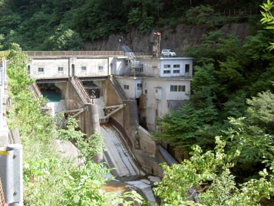 尾口第1ダム全景