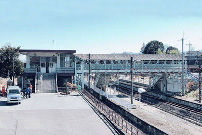 松井田駅全景