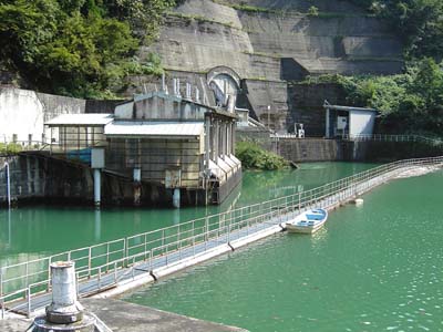 取水口付近