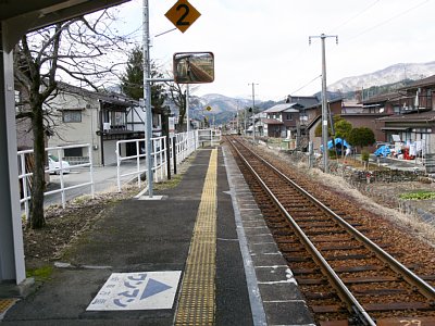 ホームは1面1線です