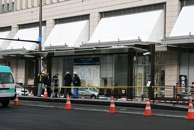 大手モール停留場上屋