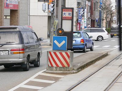 大町駅下りホーム