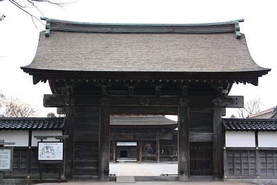 国重要文化財 瑞龍寺総門