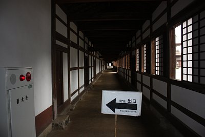 国重要文化財 瑞龍寺北回廊